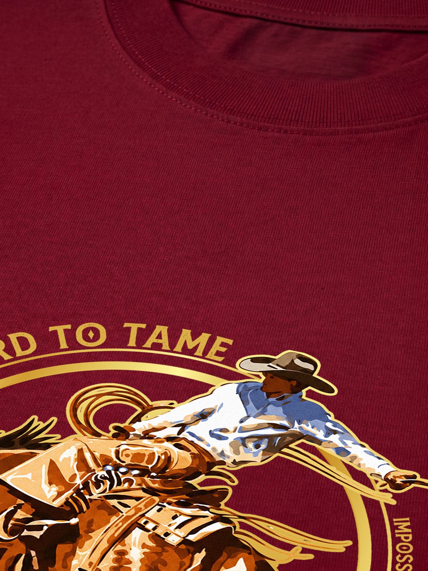 Áo Thun Relaxed Fit The Bad Horse Hard To Tame