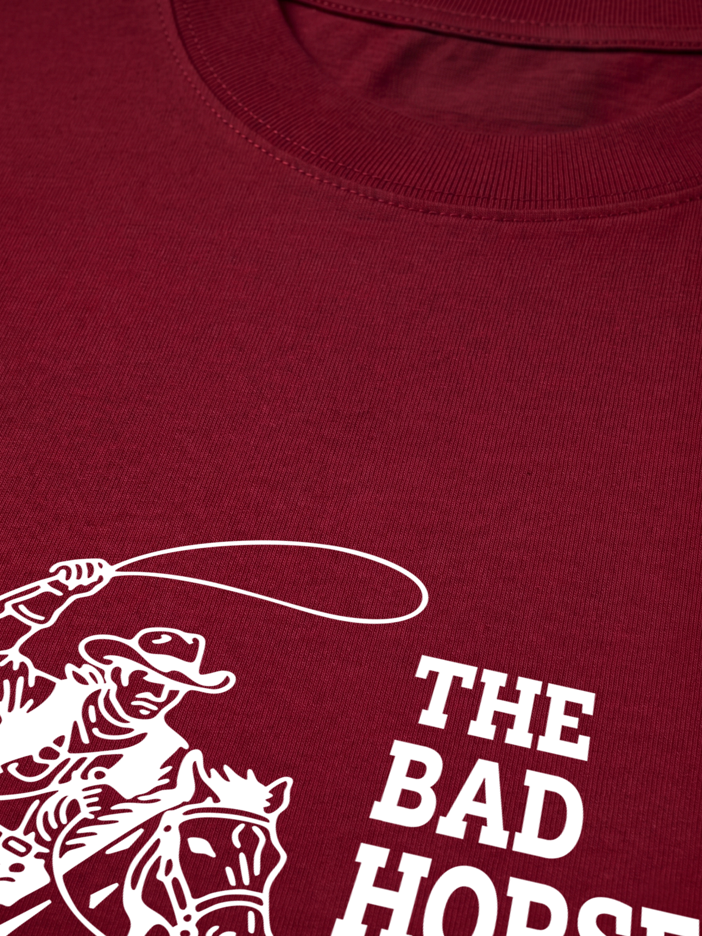Áo Thun Relaxed Fit The Bad Horse Cowboy Life