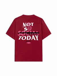 Áo Thun Relaxed Fit Not So Social Today Sprayed
