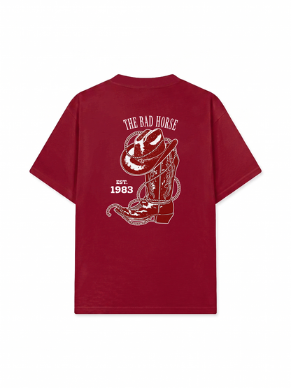 Áo Thun Relaxed Fit The Bad Horse Est. 1983