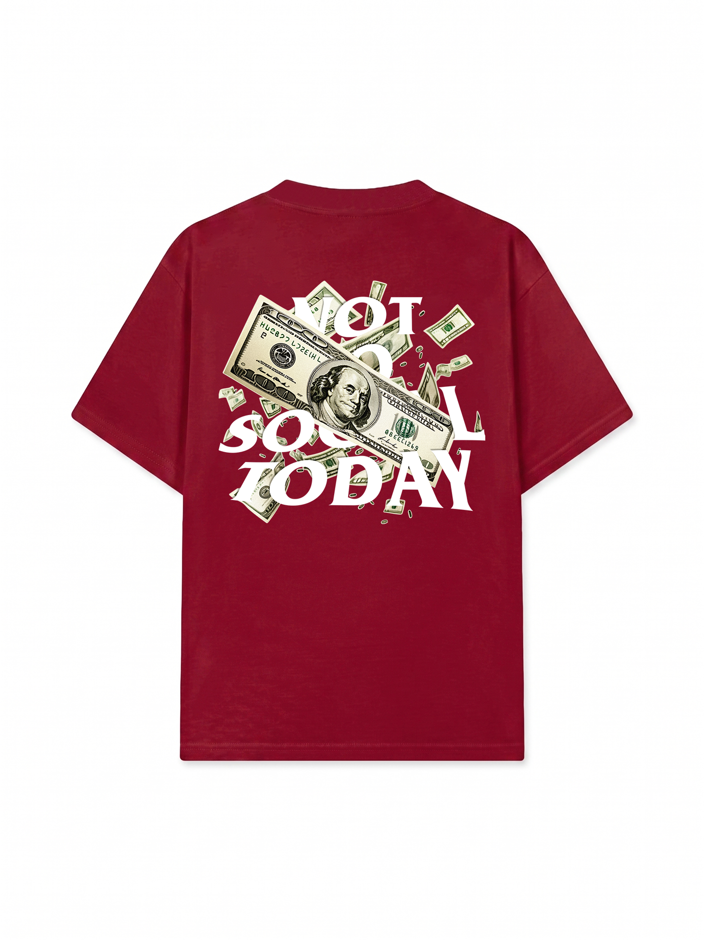 Áo Thun Relaxed Fit Not So Social Today Millionaires