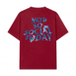 Áo Thun Relaxed Fit Not So Social Today Blue Dragon