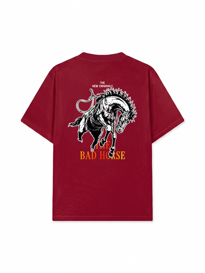 Áo Thun Relaxed Fit The Bad Horse Uncontrollable