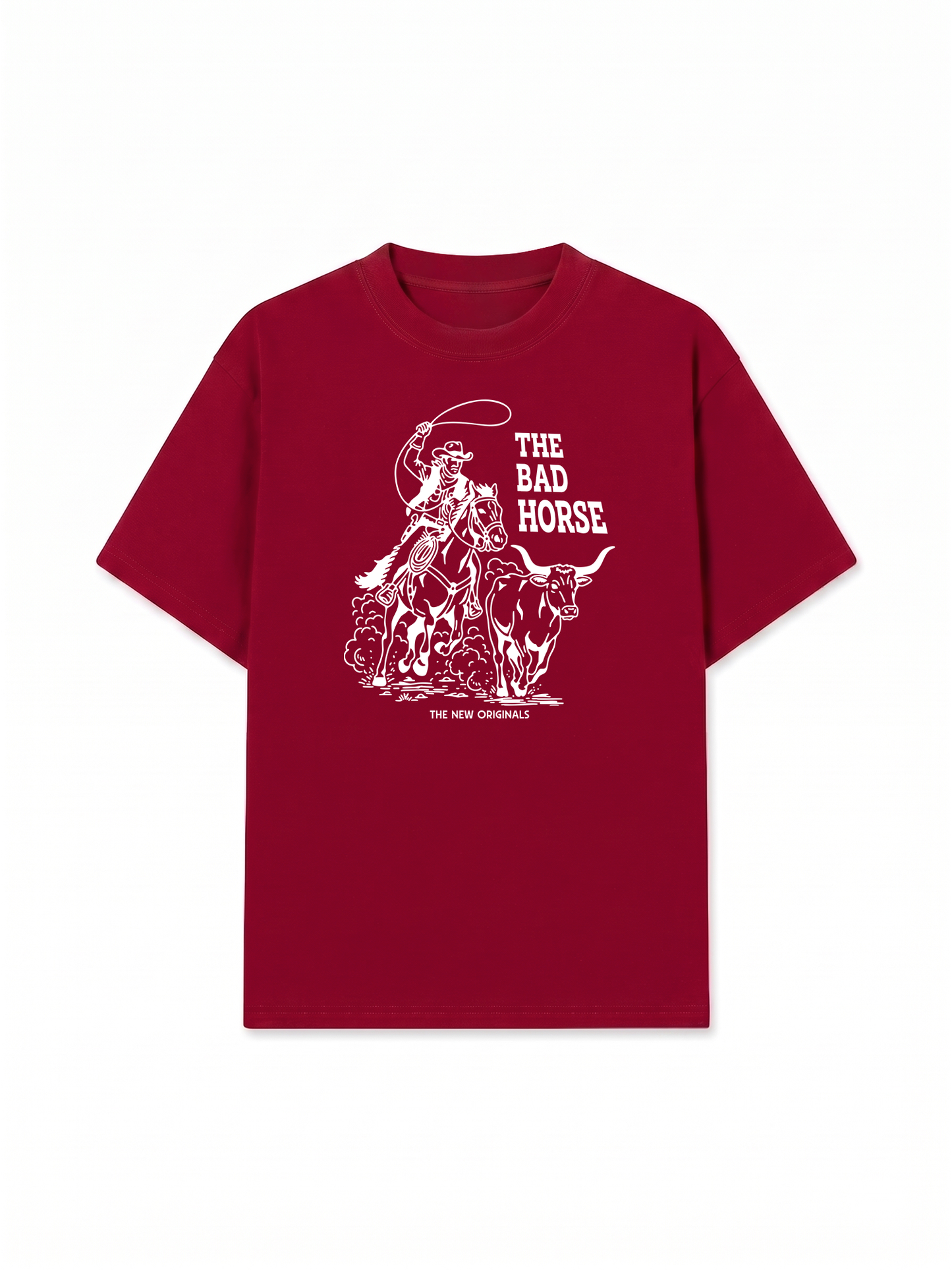 Áo Thun Relaxed Fit The Bad Horse Cowboy Life