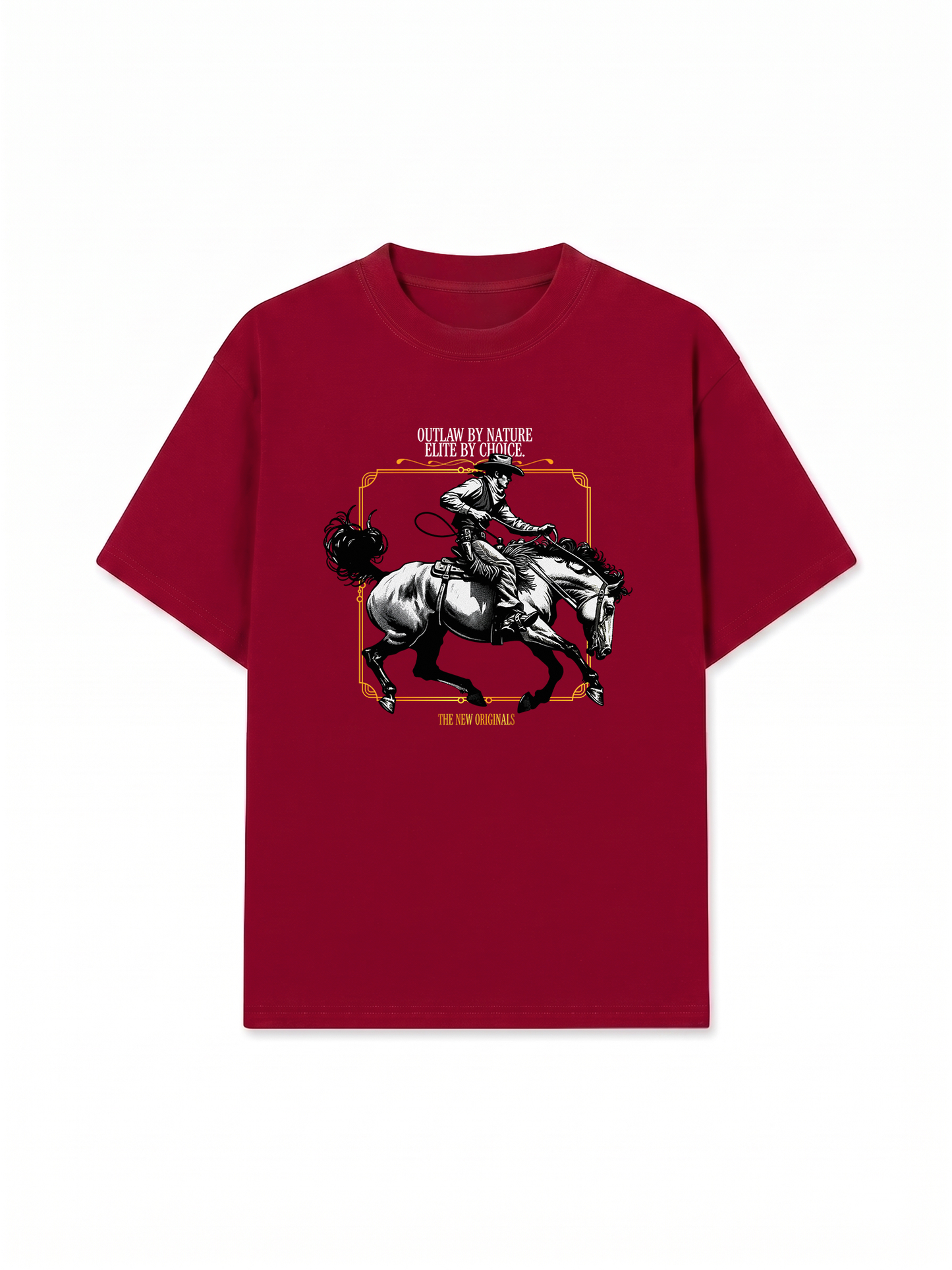 Áo Thun Relaxed Fit The Bad Horse Outlaw By Choice