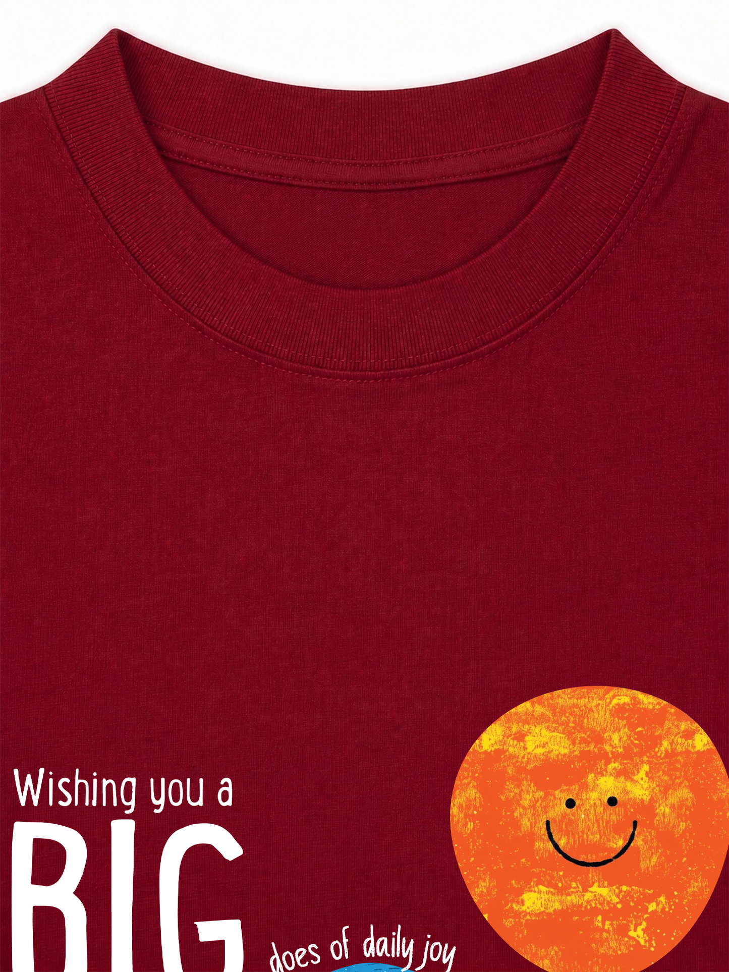Áo Thun Relaxed Fit Animal Wishing You A Big Elephant