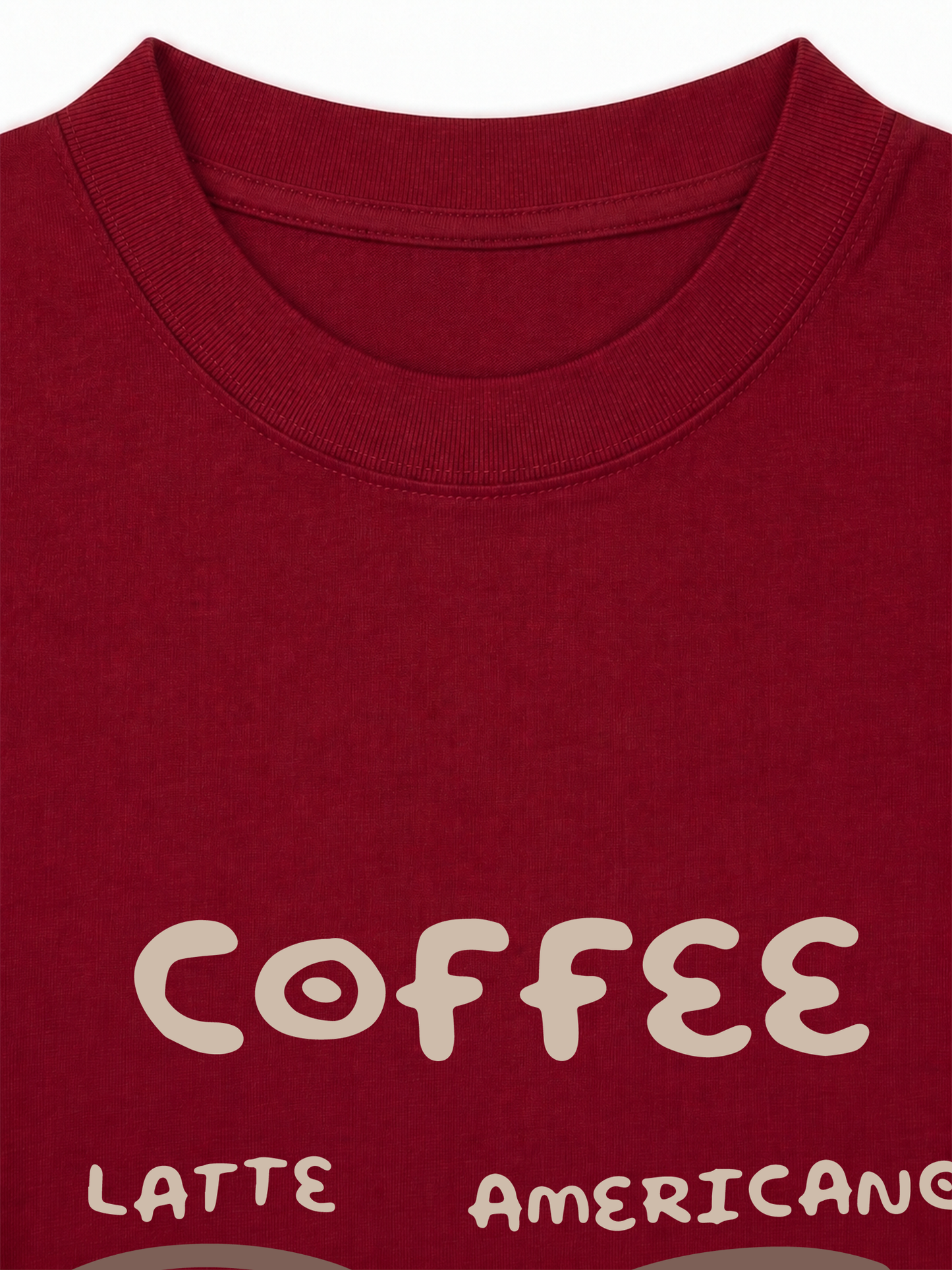 Áo Thun Relaxed Fit Latte Americano Capuccino Mocha