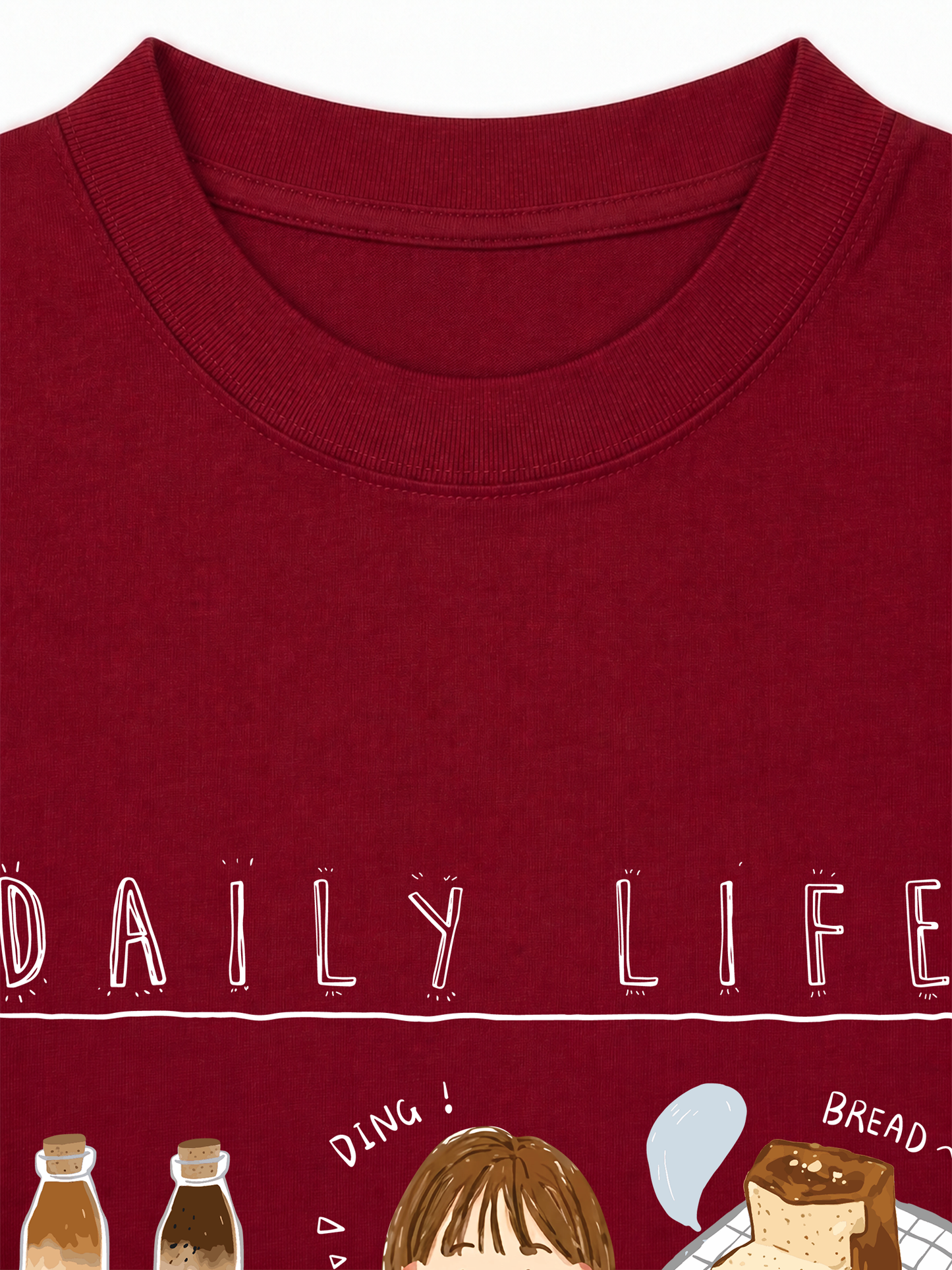 Áo Thun Relaxed Fit Sweet Daily Life