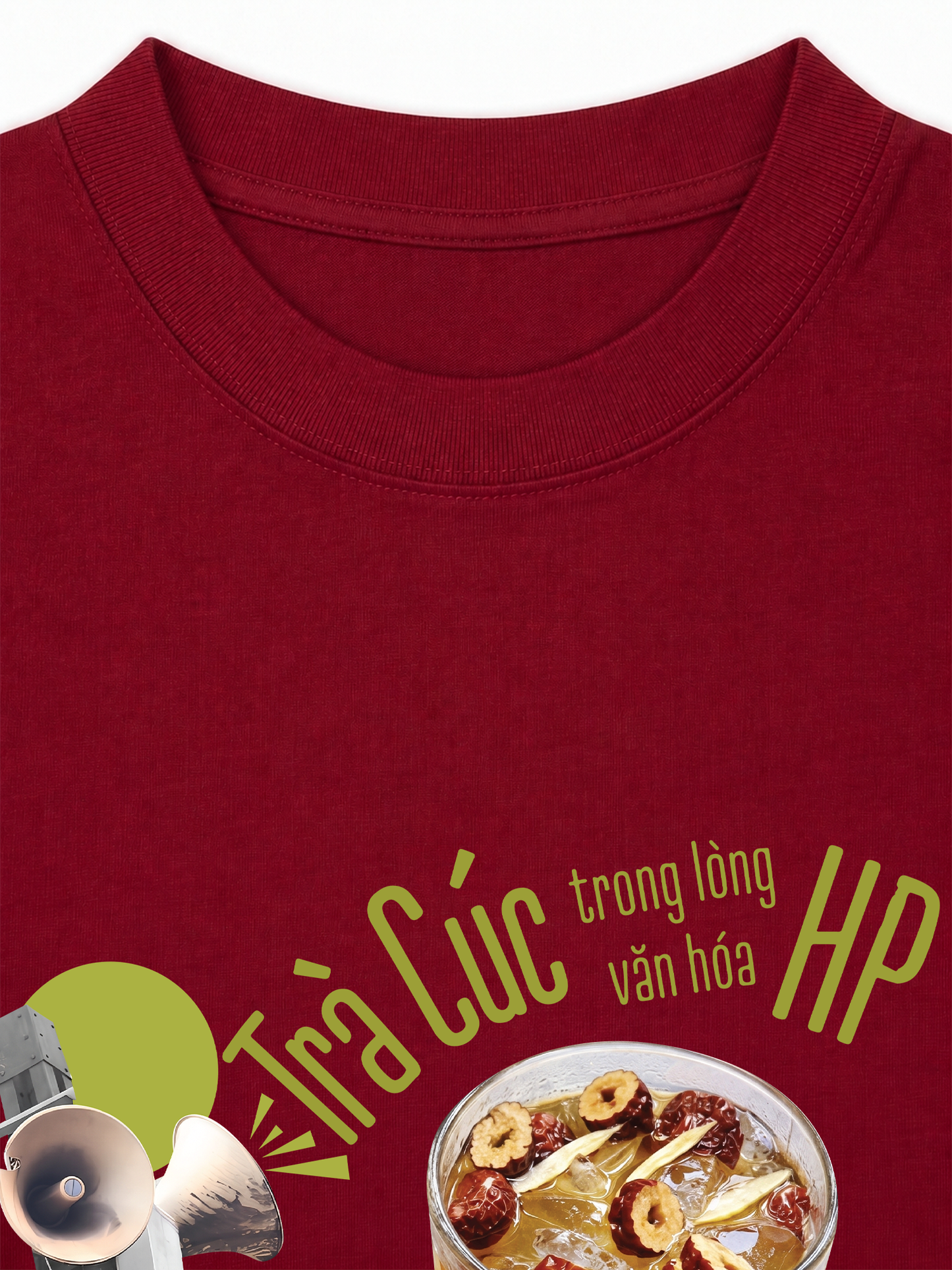 Áo Thun Relaxed Fit Trà Cúc Trong Lòng Văn Hóa Hải Phòng