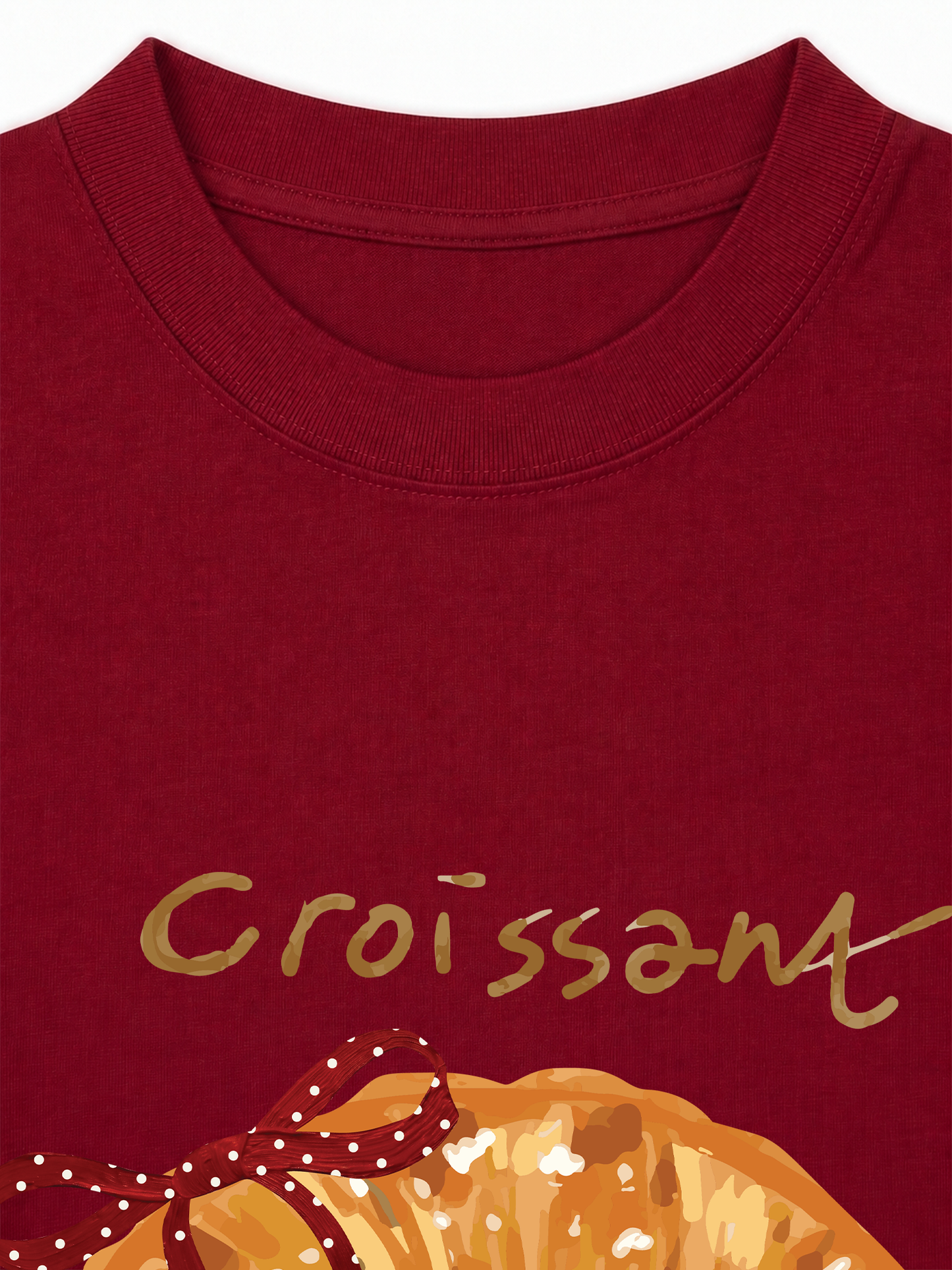 Áo Thun Relaxed Fit Croissant