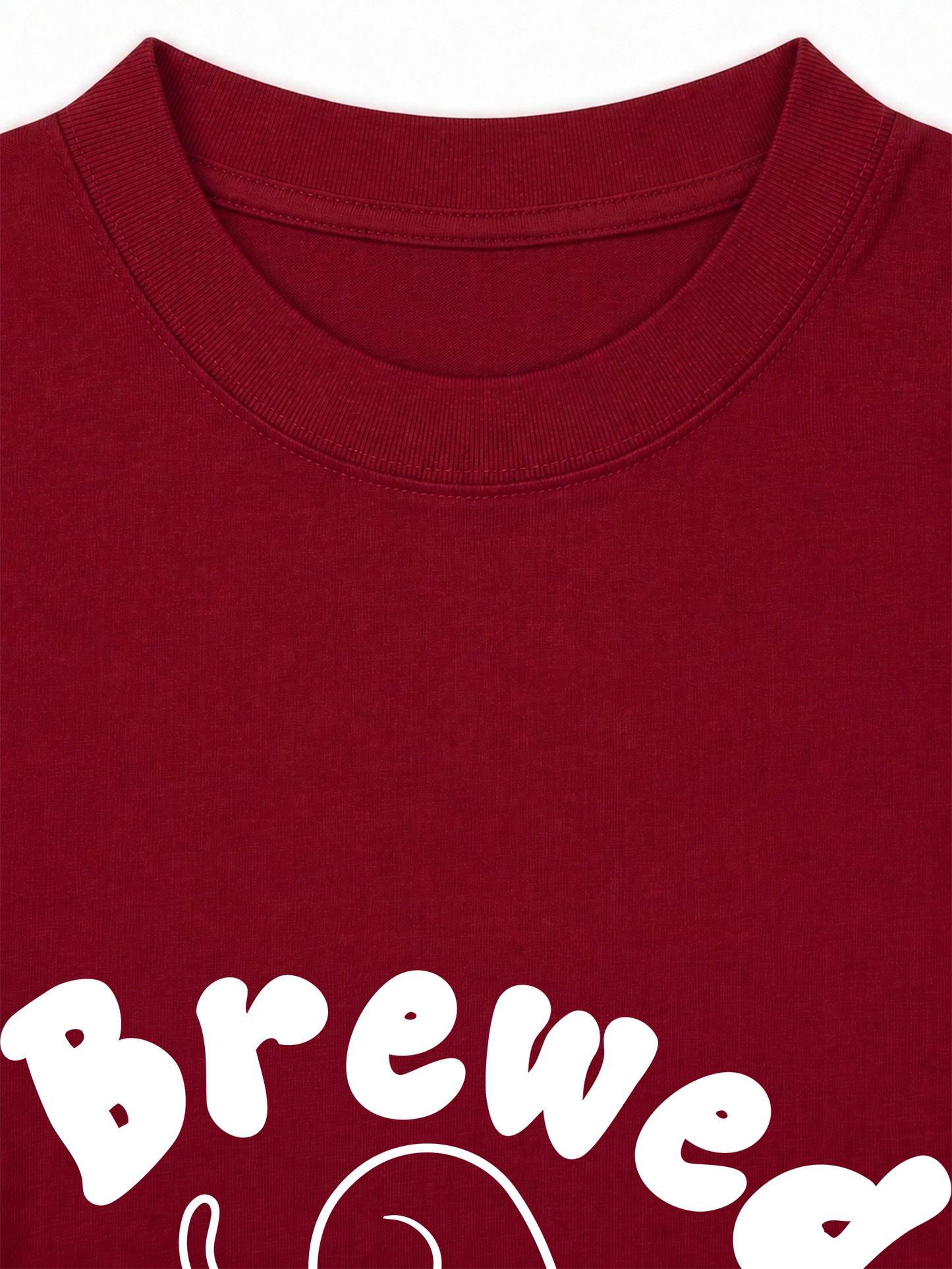 Áo Thun Relaxed Fit Coffee Brewed For Quiet Moments
