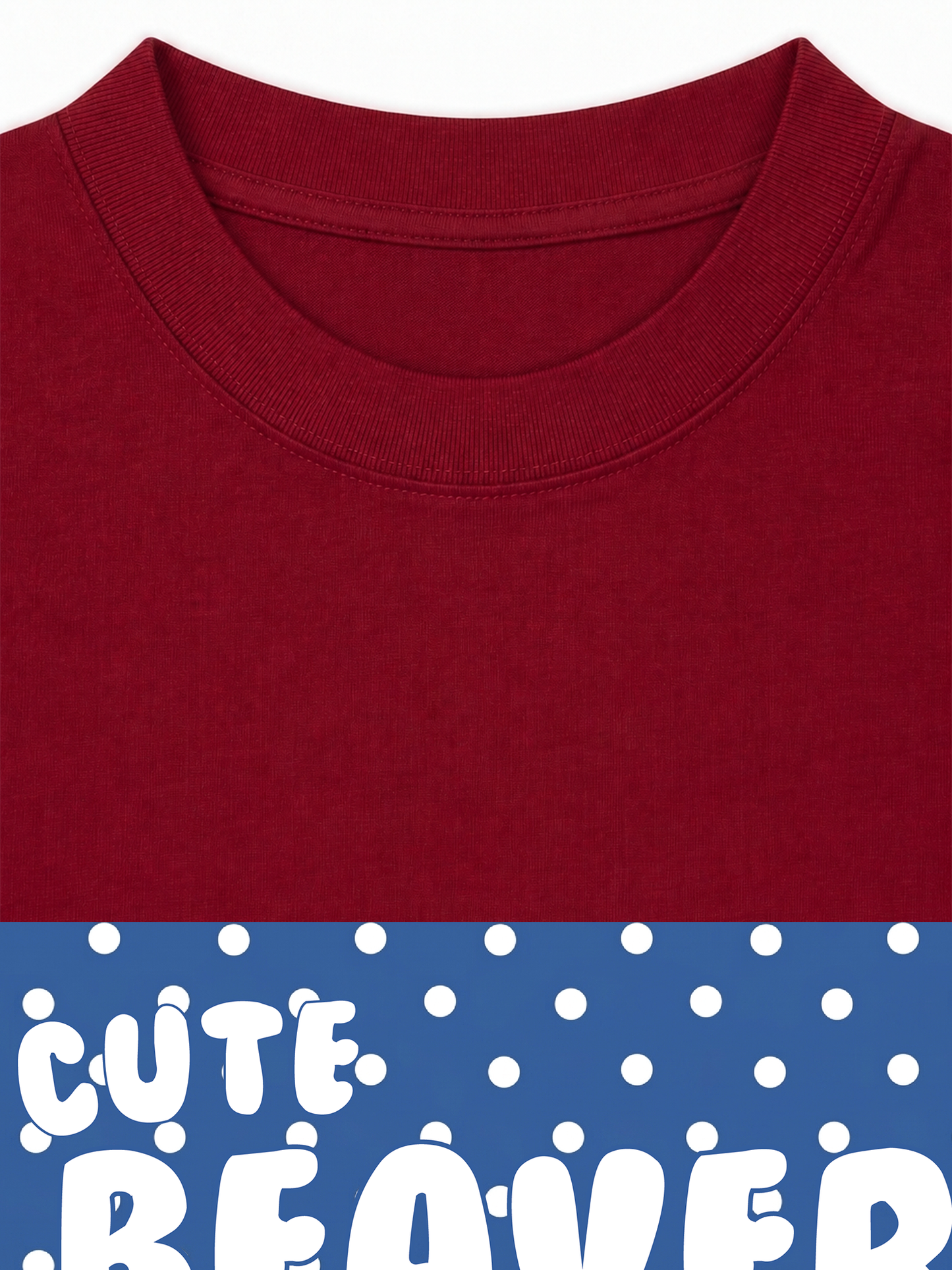 Áo Thun Relaxed Fit Animal Cute Beaver