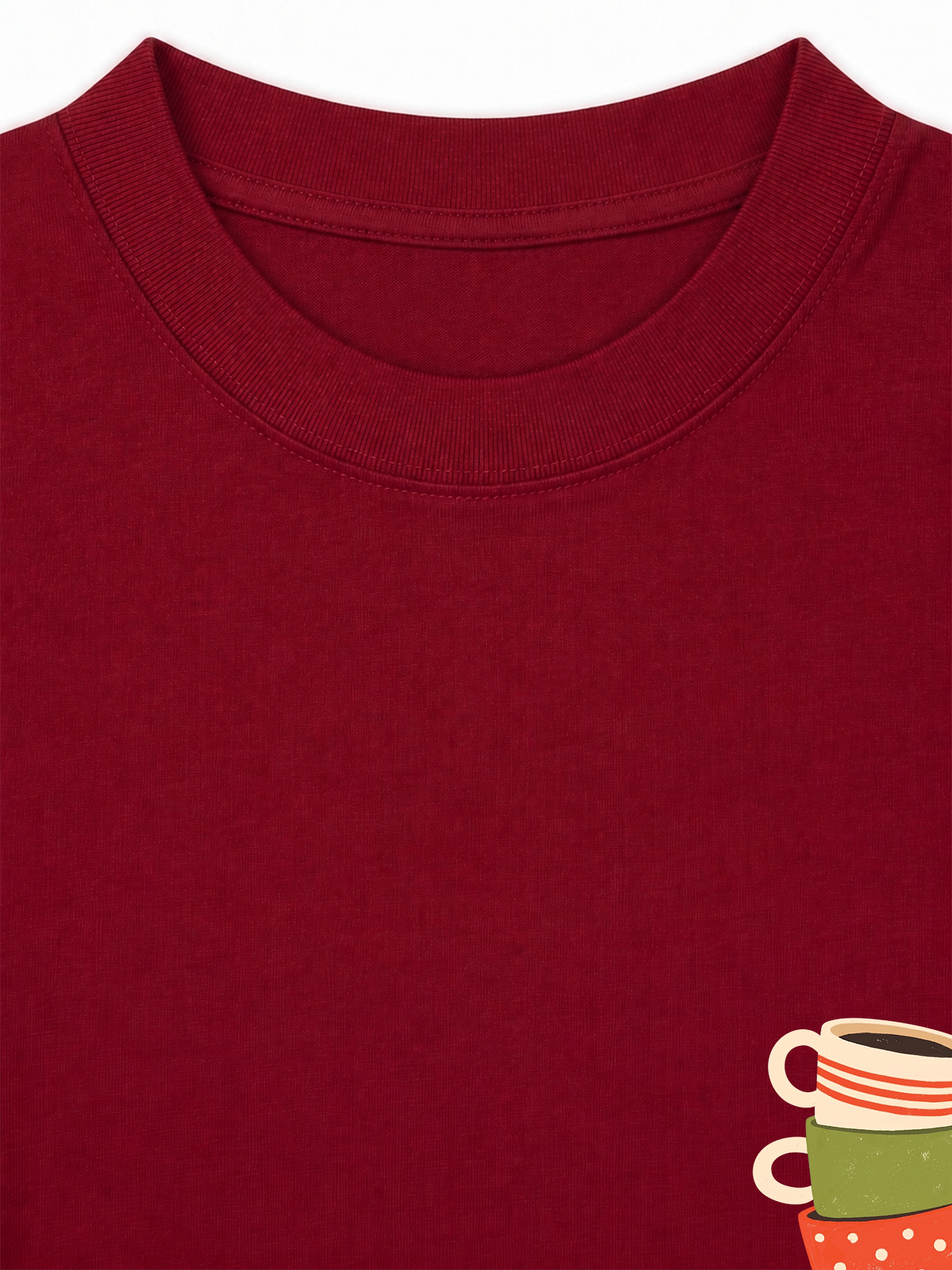 Áo Thun Relaxed Fit Coffee First