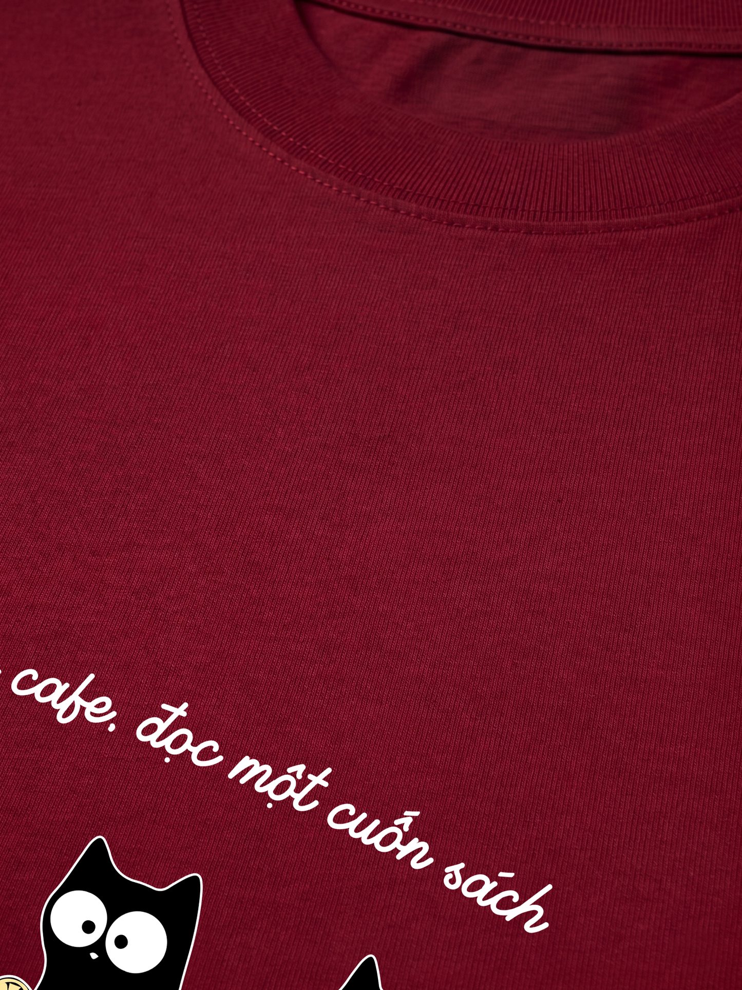 Áo Thun Relaxed Fit Uống Một Tách Cafe Đọc 1 Cuốn Sách