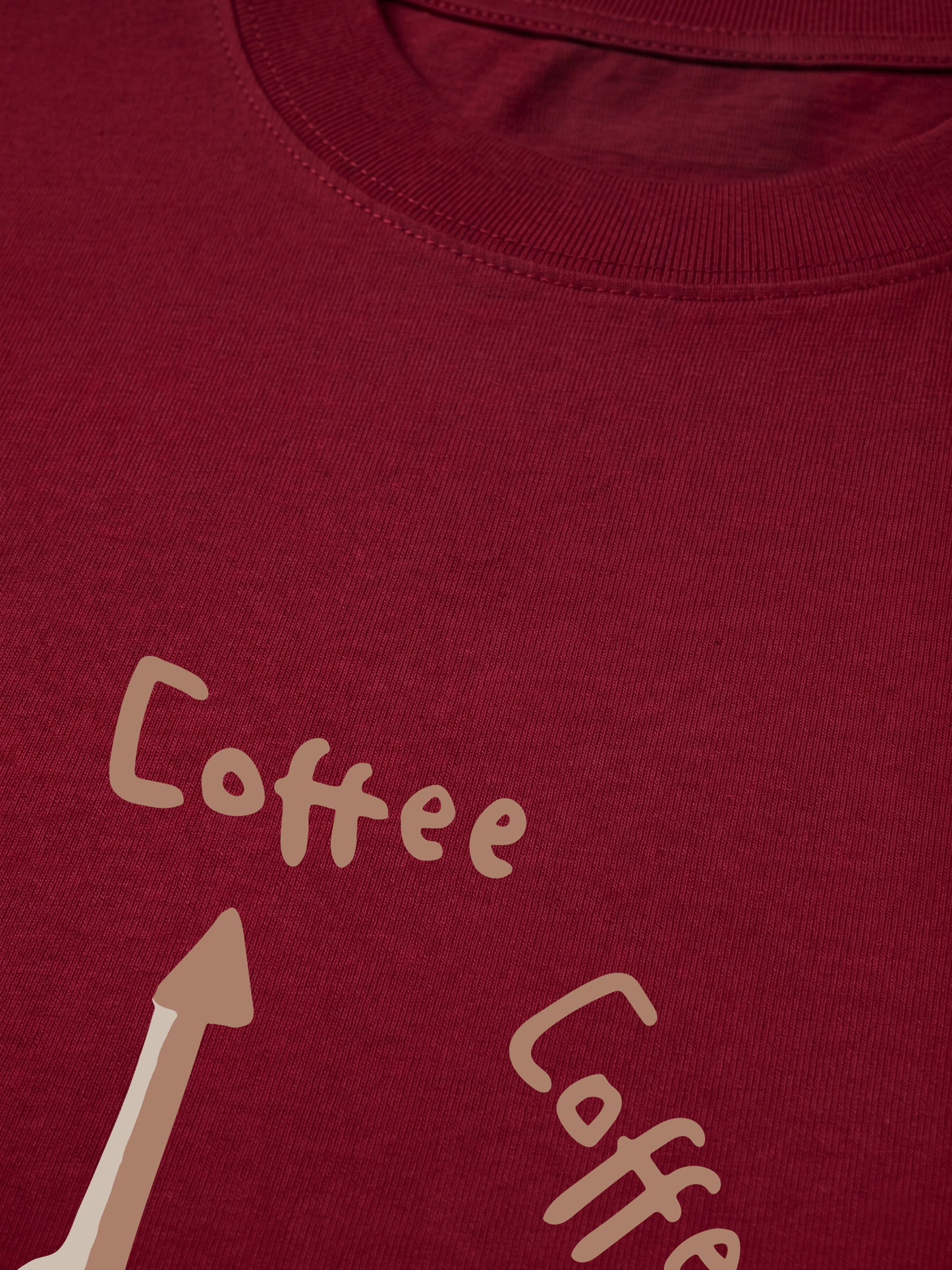 Áo Thun Relaxed Fit Coffee Clock