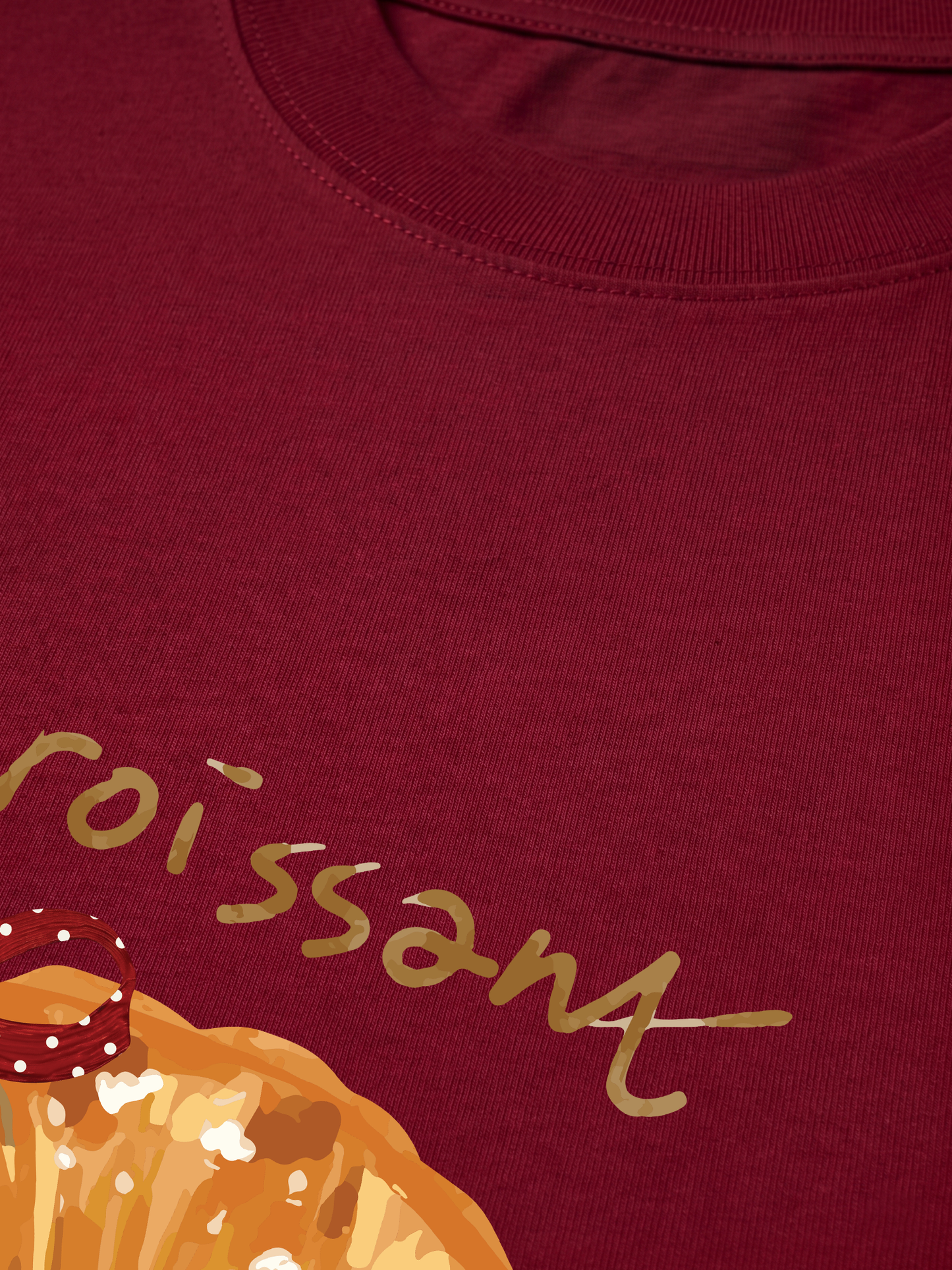 Áo Thun Relaxed Fit Croissant