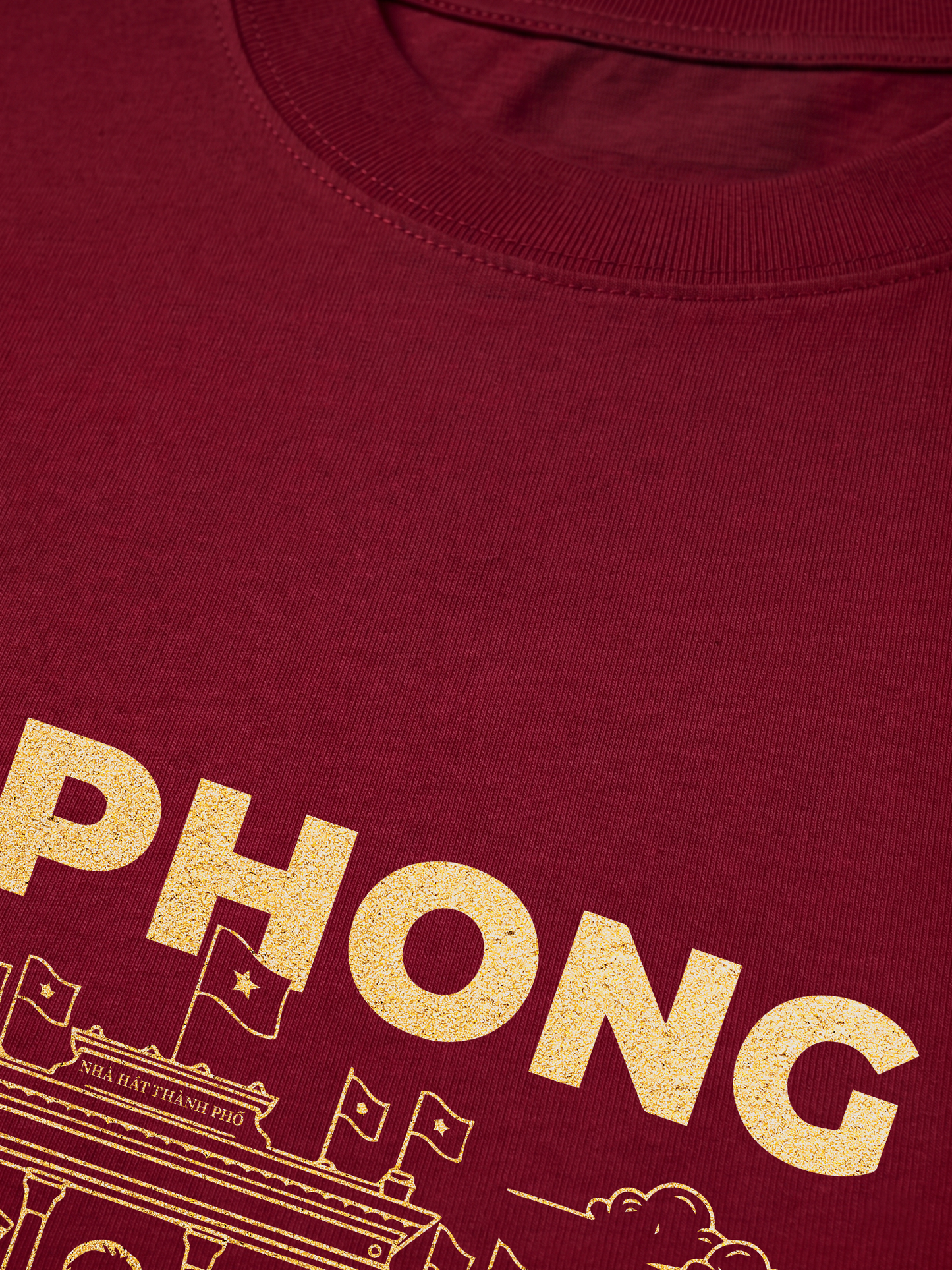 Áo Thun Relaxed Fit Nhà Hát Thành Phố Hải Phòng