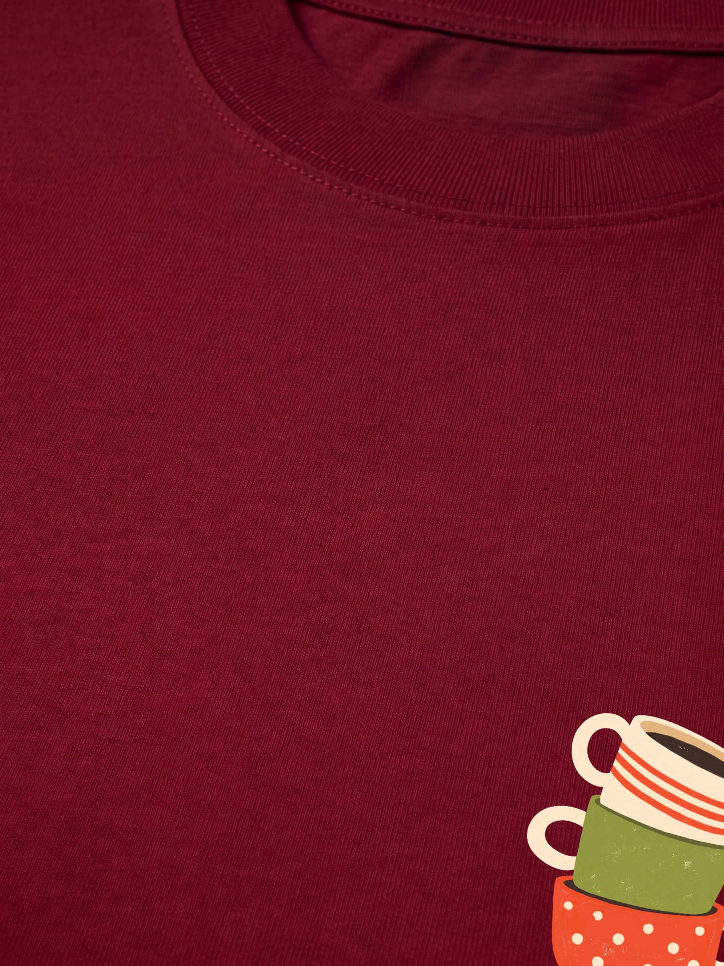 Áo Thun Relaxed Fit Coffee First