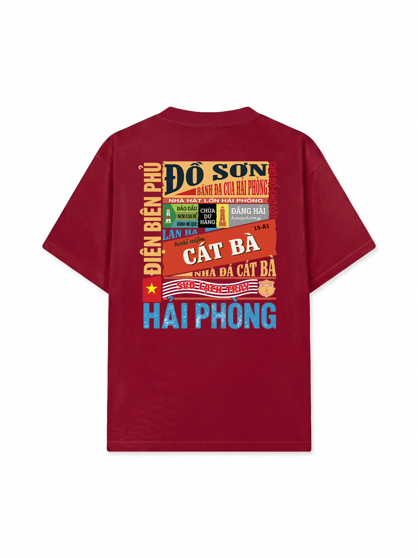 Áo Thun Relaxed Fit Hai Phong City