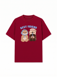 Áo Thun Relaxed Fit Animal Best Friend Beaver