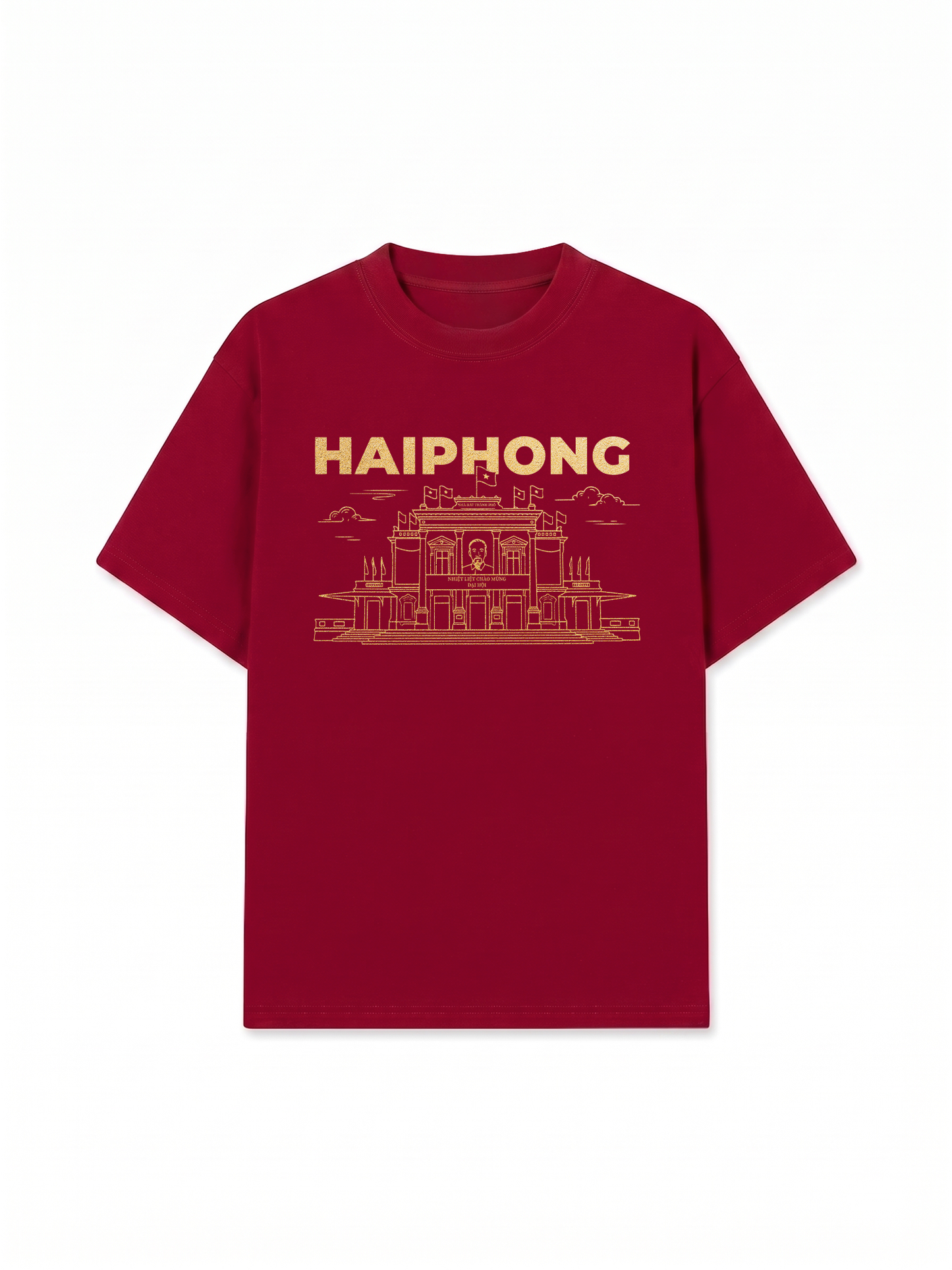 Áo Thun Relaxed Fit Nhà Hát Thành Phố Hải Phòng