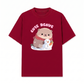 Áo Thun Relaxed Fit Animal Red Cute Beaver