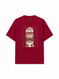 Áo Thun Relaxed Fit Animal The Beaver Friends Group