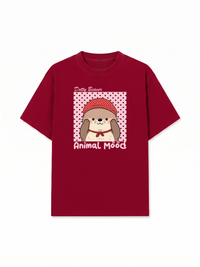Áo Thun Relaxed Fit Animal Dotty Beaver