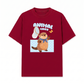 Áo Thun Relaxed Fit Animal Beaver Catches Butterflies