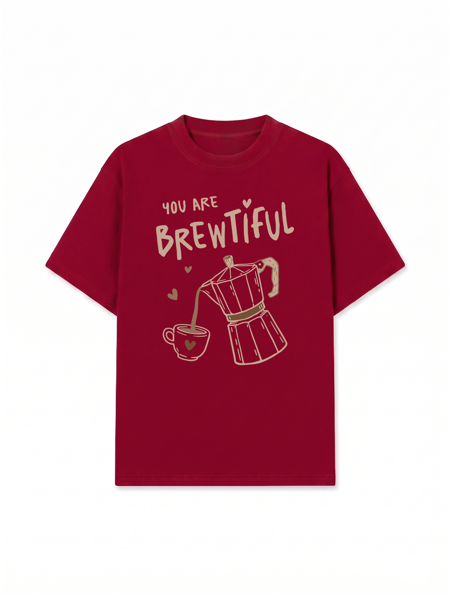 Áo Thun Relaxed Fit Coffee You Are So Brewtiful