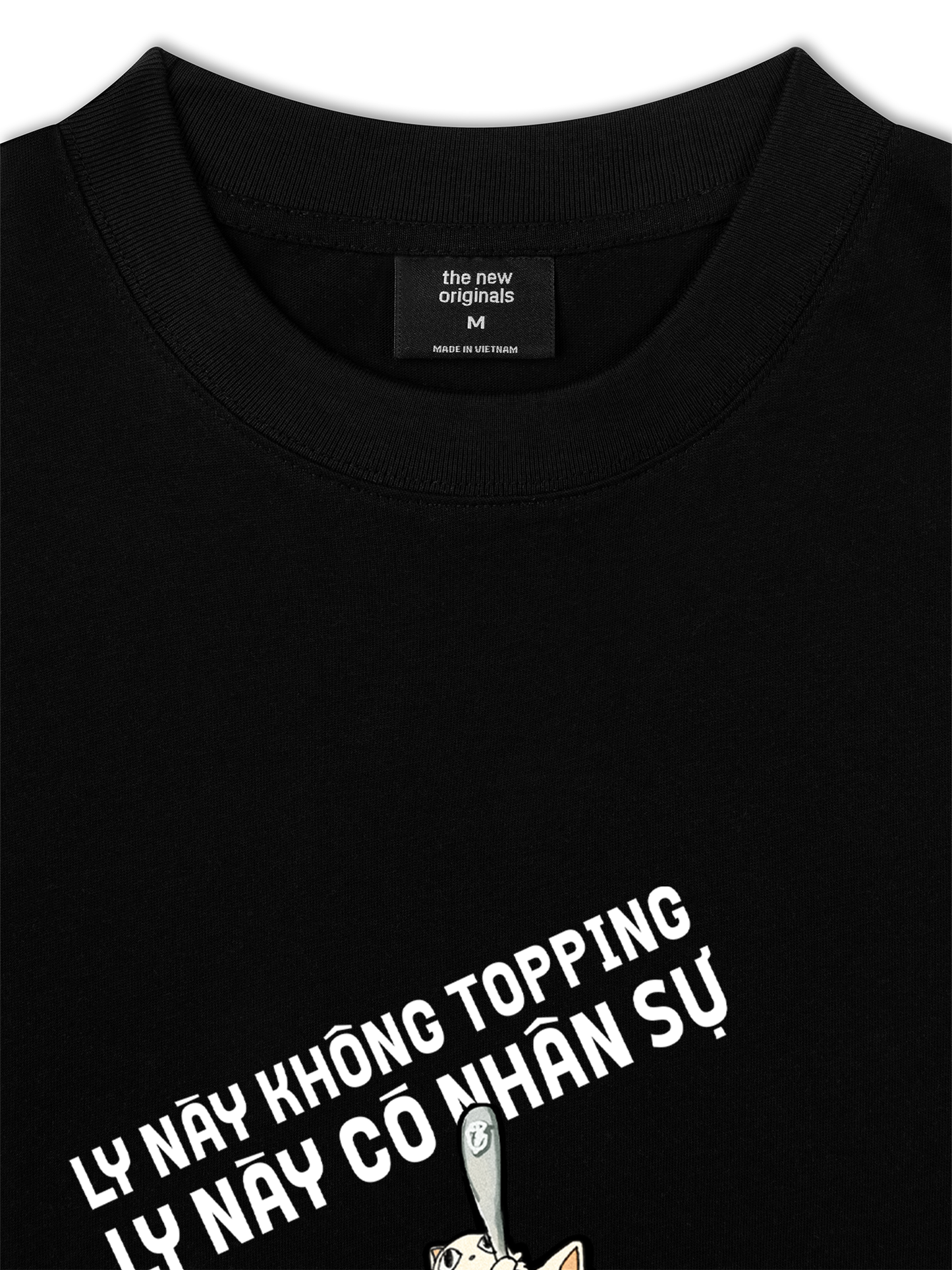 Áo Thun Relaxed Fit Hội Mèo Topping hơi quậy