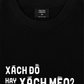 Áo Thun Relaxed Fit Hội Mèo Xách Vali