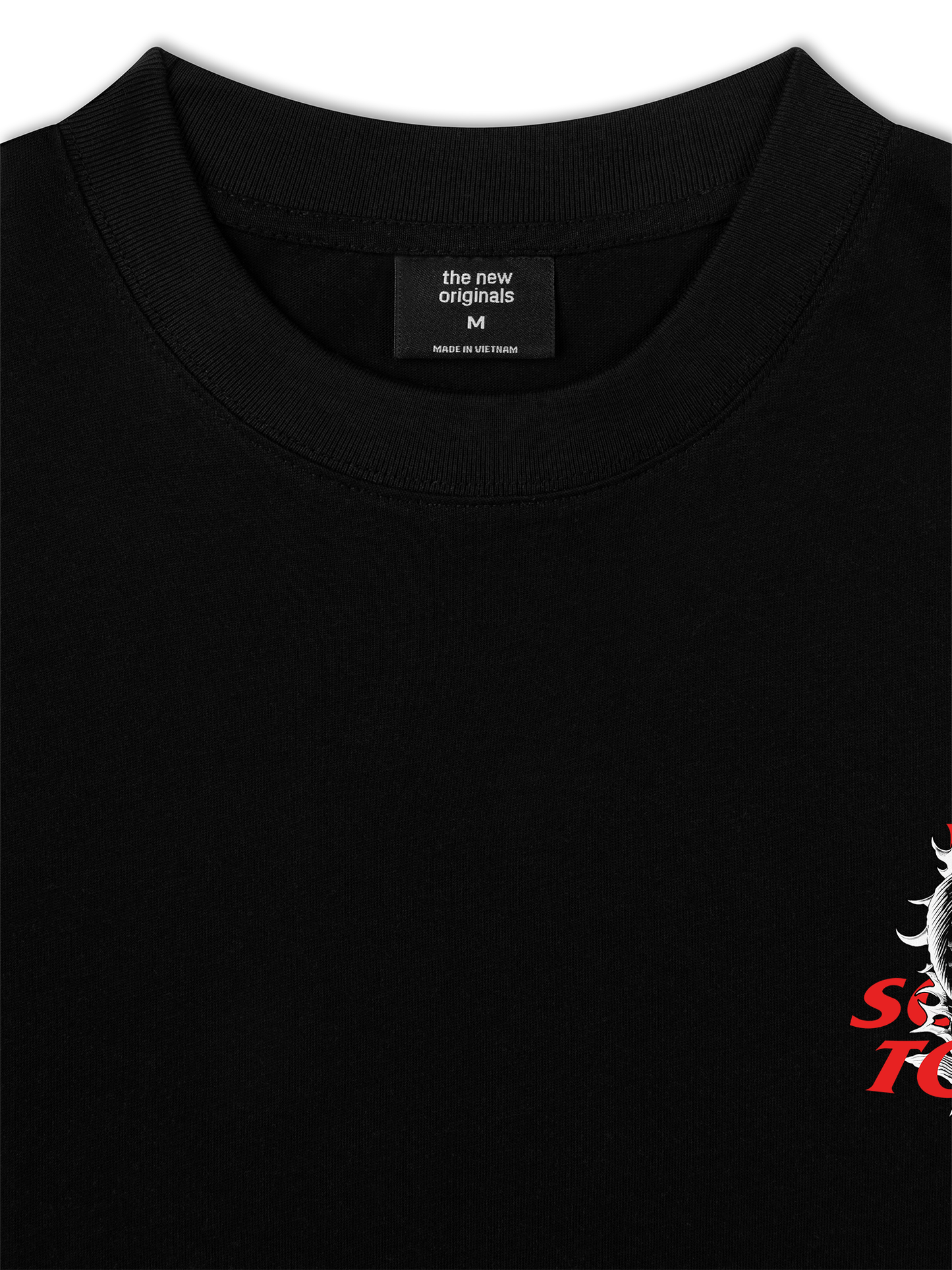 Áo Thun Relaxed Fit Not So Social Today Dark Koi Harmony