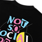 Áo Thun Relaxed Fit Not So Social Today Abstract Introvert