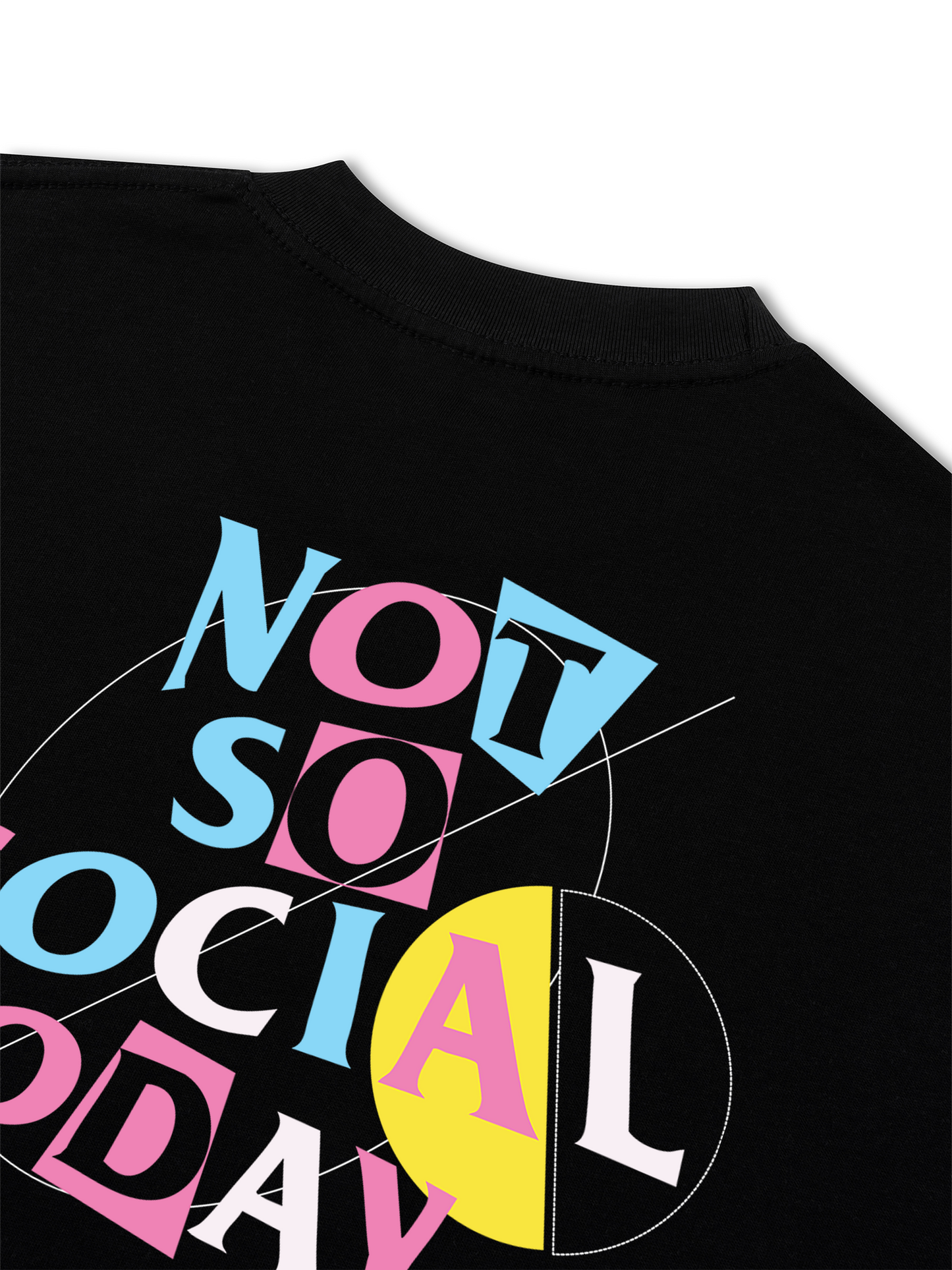 Áo Thun Relaxed Fit Not So Social Today Abstract Introvert