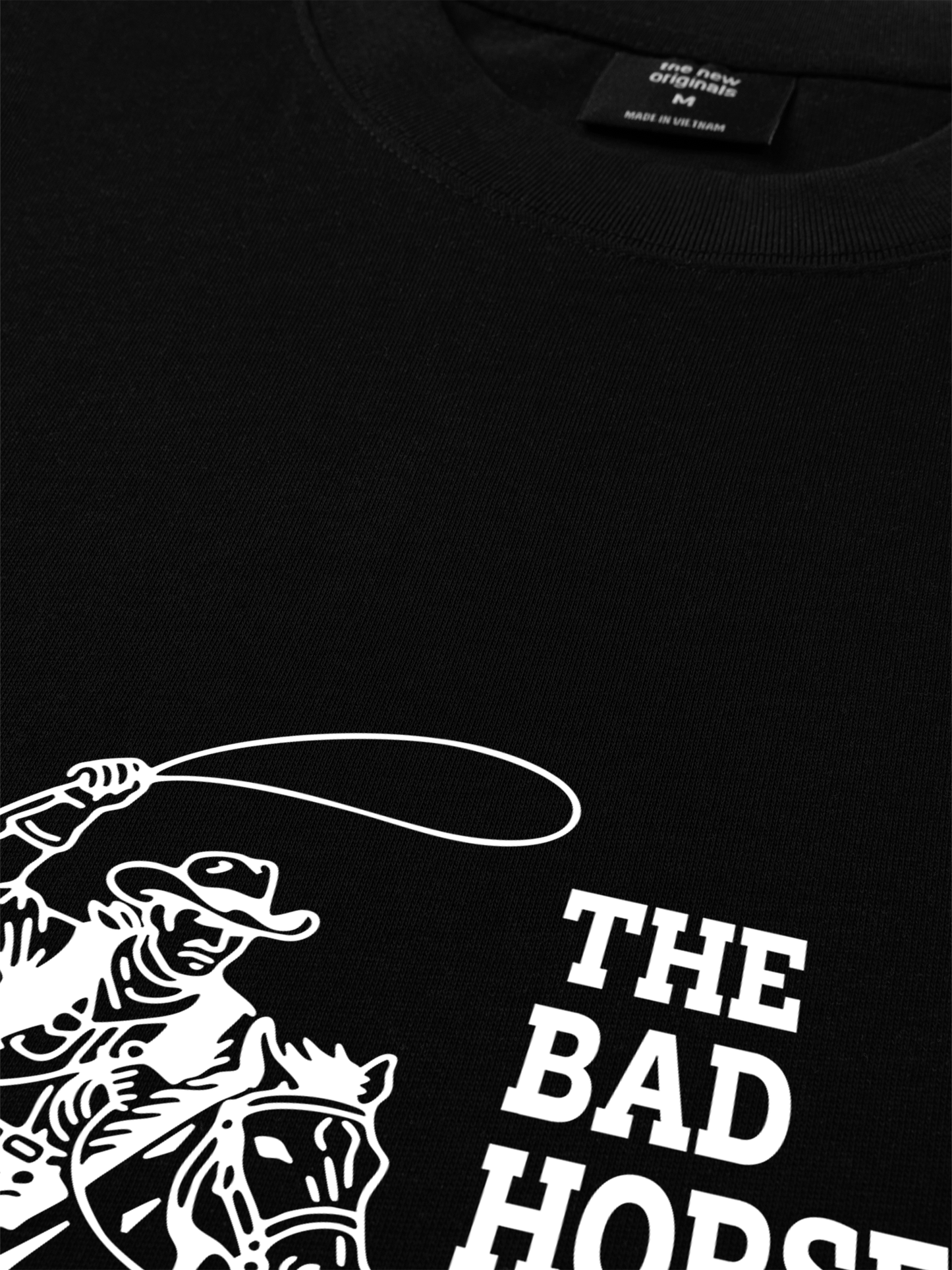 Áo Thun Relaxed Fit The Bad Horse Cowboy Life