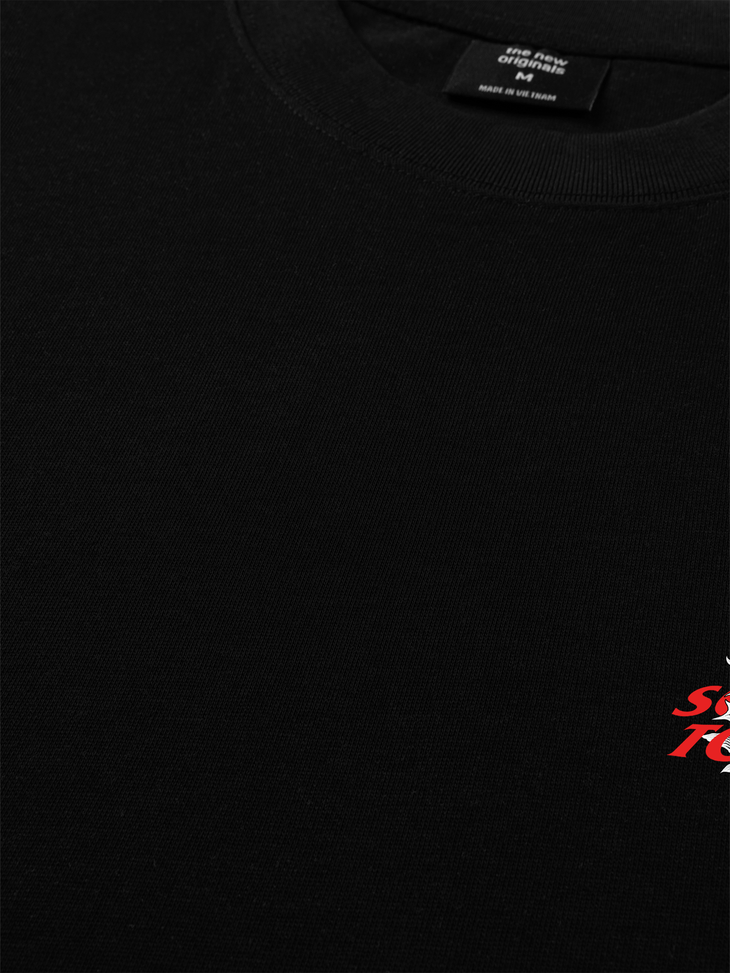 Áo Thun Relaxed Fit Not So Social Today Dark Koi Harmony