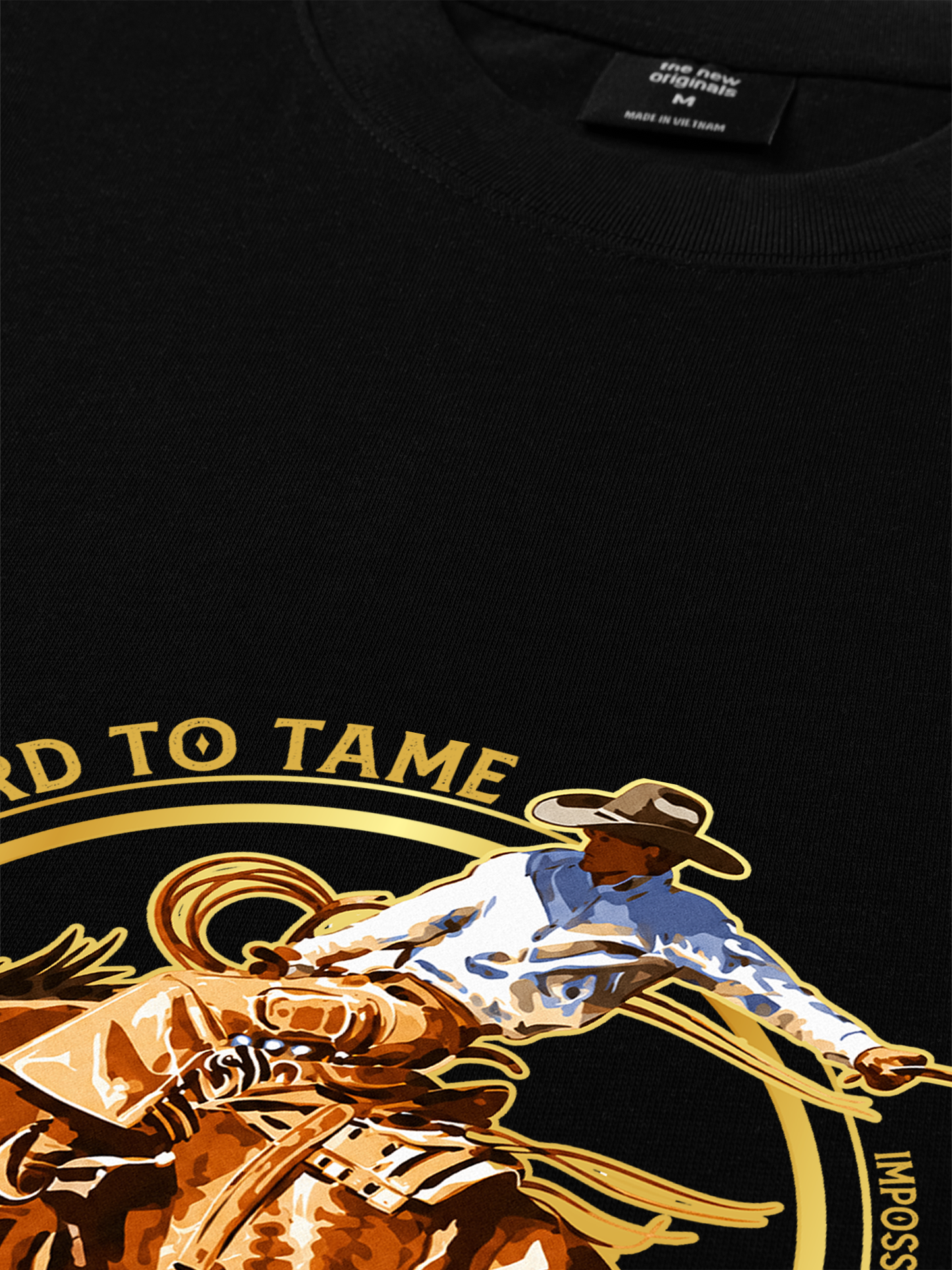 Áo Thun Relaxed Fit The Bad Horse Hard To Tame