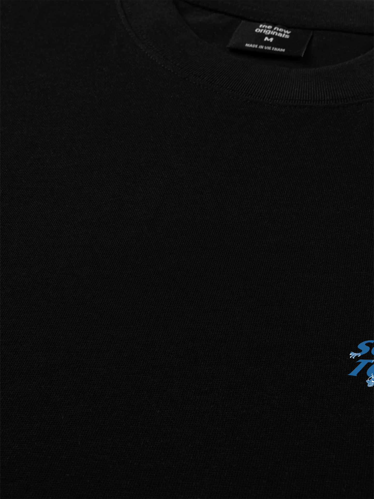 Áo Thun Relaxed Fit Not So Social Today Blue Dragon