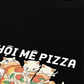 Áo Thun Relaxed Fit Hội Mèo Mê Pizza