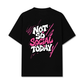 Áo Thun Relaxed Fit Not So Social Today Scribbles