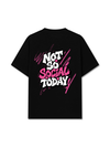 Áo Thun Relaxed Fit Not So Social Today Scribbles