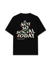 Áo Thun Relaxed Fit Not So Social Today Prettiest Flower