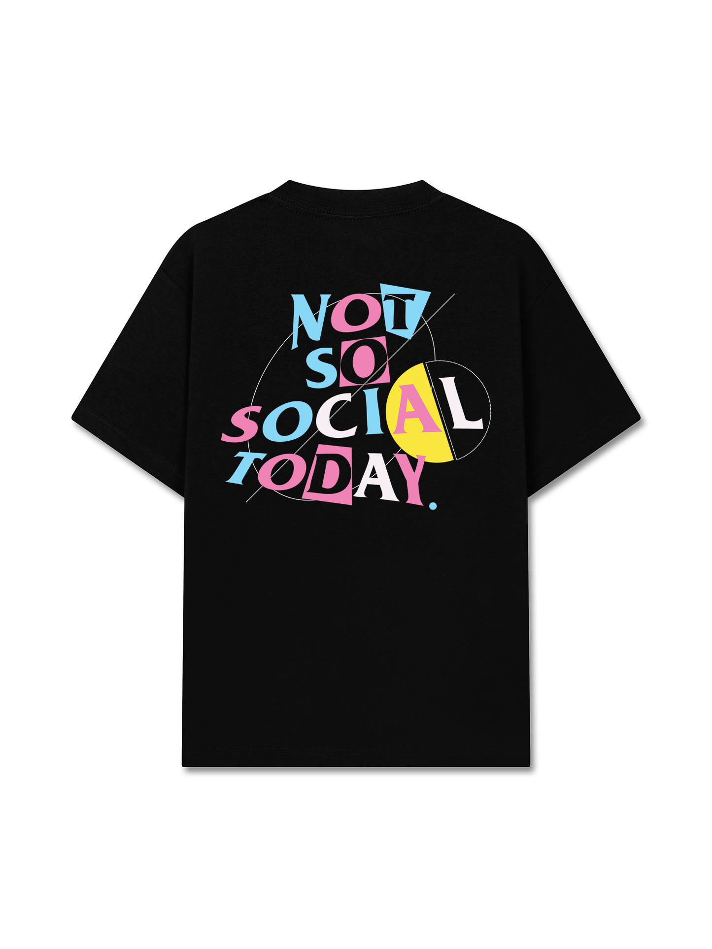 Áo Thun Relaxed Fit Not So Social Today Abstract Introvert