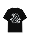 Áo Thun Relaxed Fit Not So Social Today Bobwire