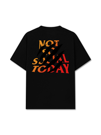 Áo Thun Relaxed Fit Not So Social Today Predator Claws