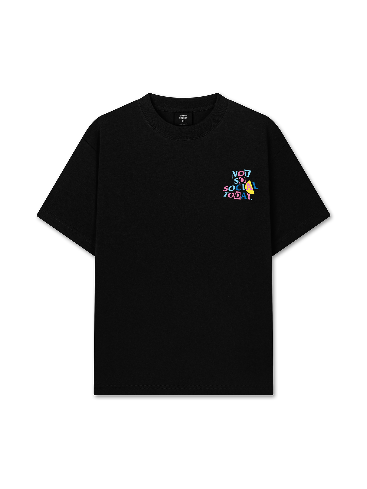 Áo Thun Relaxed Fit Not So Social Today Abstract Introvert