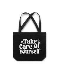 Túi Tote Take Care Of Yourself Flowers