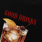Áo Thun Relaxed Fit Good Drinks, Great Friends