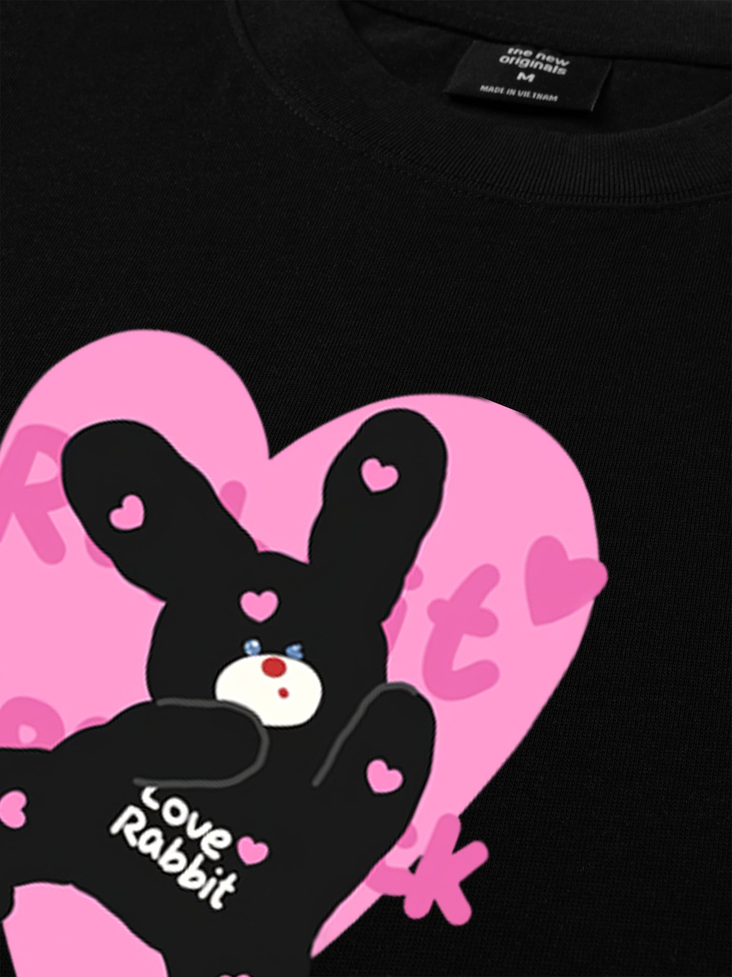 Áo Thun Relaxed Fit Love Rabbit